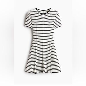 Striped Black and White H&M Dress